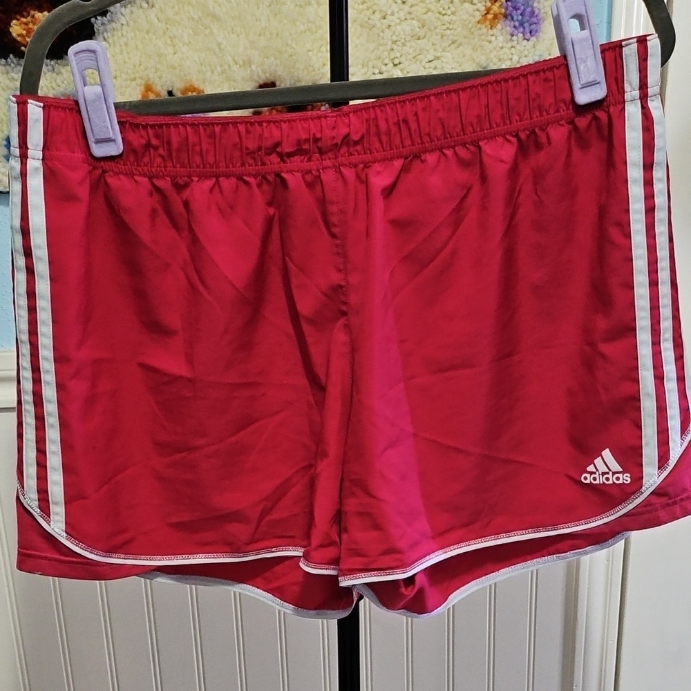 Adidas Women's Athletic Pink Shorts